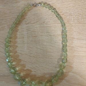 Elegant Green Beaded Necklace